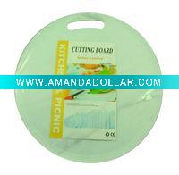 Wholesale Plastic Cutting Board Dia.33cm - A04578