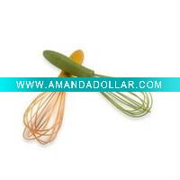 Wholesale PP handle silicone egg whisk|egg beater china factory