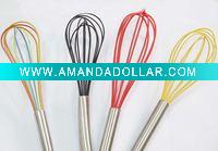 Wholesale four styles silicone egg whisk