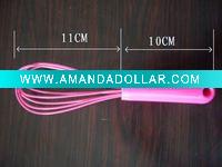 Wholesale PP handle silicone egg whisk|egg beater china factory