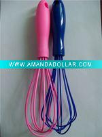 Wholesale PP handle silicone egg whisk|egg beater china factory