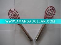 Wholesale mini manual silicone egg whisk