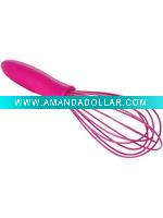 Wholesale PP handle silicone egg whisk|egg beater china factory