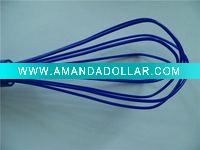 Wholesale PP handle silicone egg whisk|egg beater china factory