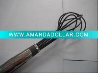 Wholesale black round ball silicone egg whisk