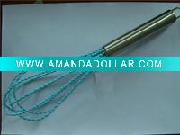 Wholesale Stainless Steel handle silicone egg whisk/beater China