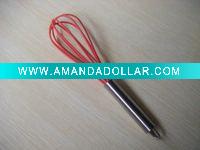 Wholesale Stainless Steel handle silicone egg whisk/beater China