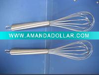 Wholesale 6'' metal wire egg whisk