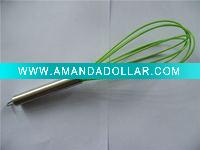 Wholesale Stainless Steel handle silicone egg whisk/beater China