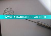 Wholesale small metal manual egg whisk