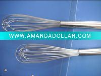 Wholesale 100% metal egg whisk