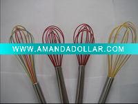 Wholesale manual silicone egg whisk