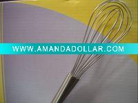seven line metal whisk