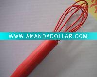 Wholesale high quality small head silicone whisk