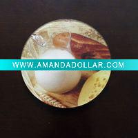 PP paper pattern rough surface tempered glass cheese cutting board