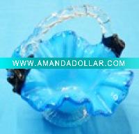 Wholesale glass fruit holder