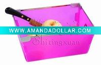 Wholesale sell plastic fruit dish,fruit holder,plastic fruit plate