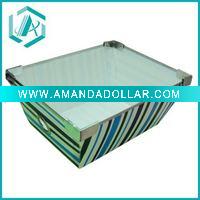 Wholesale New Striped Colored PVC Fruit Holder