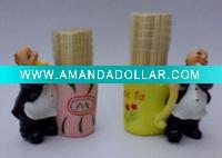 Wholesale resin toothpick holder