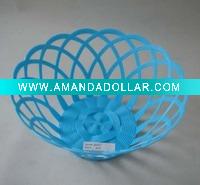 Round fruit basket