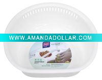 Wholesale Good gloss plactic fruit bowl