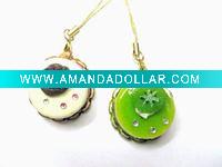 Wholesale Artificial Fruit cake keychain