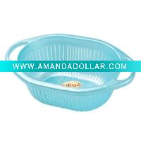 Wholesale irregular plastic fruit basket