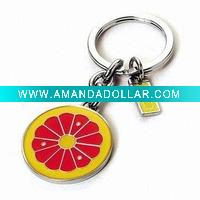 Wholesale fruit shape key chain