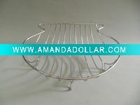 Wholesale Chrome wire fruit basket