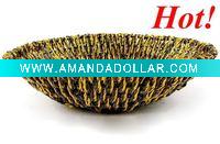 Wholesale Round PP Rattan Woven Fruit Holder
