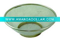 Wholesale Stainless Fruit Basket Dia.18cm - A01592