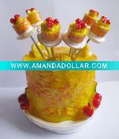 Resin Fruit Fork