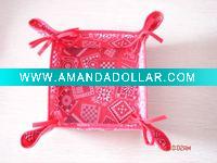 Wholesale Fashion bread basket/picnic basket/food basket/fruitr holder