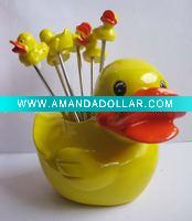 Resin Fruit Fork