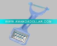 Wholesale multi-functional vegetable plastic and stainless steel grater SM9001