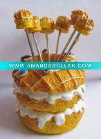 Wholesale Resin Fruit Fork