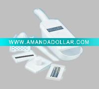 Wholesale multi-functional vegetable plastic and stainless steel grater SM9002