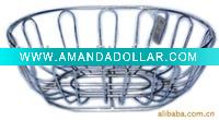 Delicate steel wire household storage multi-function fruit basket(chrome plated)