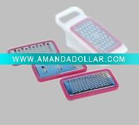 Wholesale multi-functional vegetable plastic and stainless steel grater SM9034