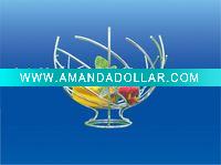 Wholesale metal tabletop fruit dish