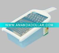 Wholesale multi-functional vegetable plastic and stainless steel grater SM9017