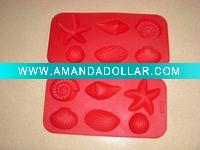 Wholesale Silicone ice cube tray and choalate mould