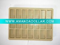 Wholesale Popular heart shape silicone ice cube tray