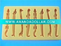 Silicone mini ice cube tray