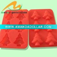 Silicone Ice Cube Mold-X'mas Tree
