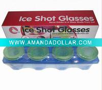 Wholesale 4PCS Ice Shot Glasses
