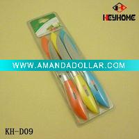 6pcs color serrated knives