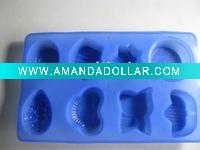 Wholesale Fashion silicone ice cube tray