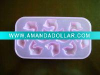 Wholesale promotion silicone ice cube tray