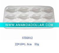 Silicone ice cube tray